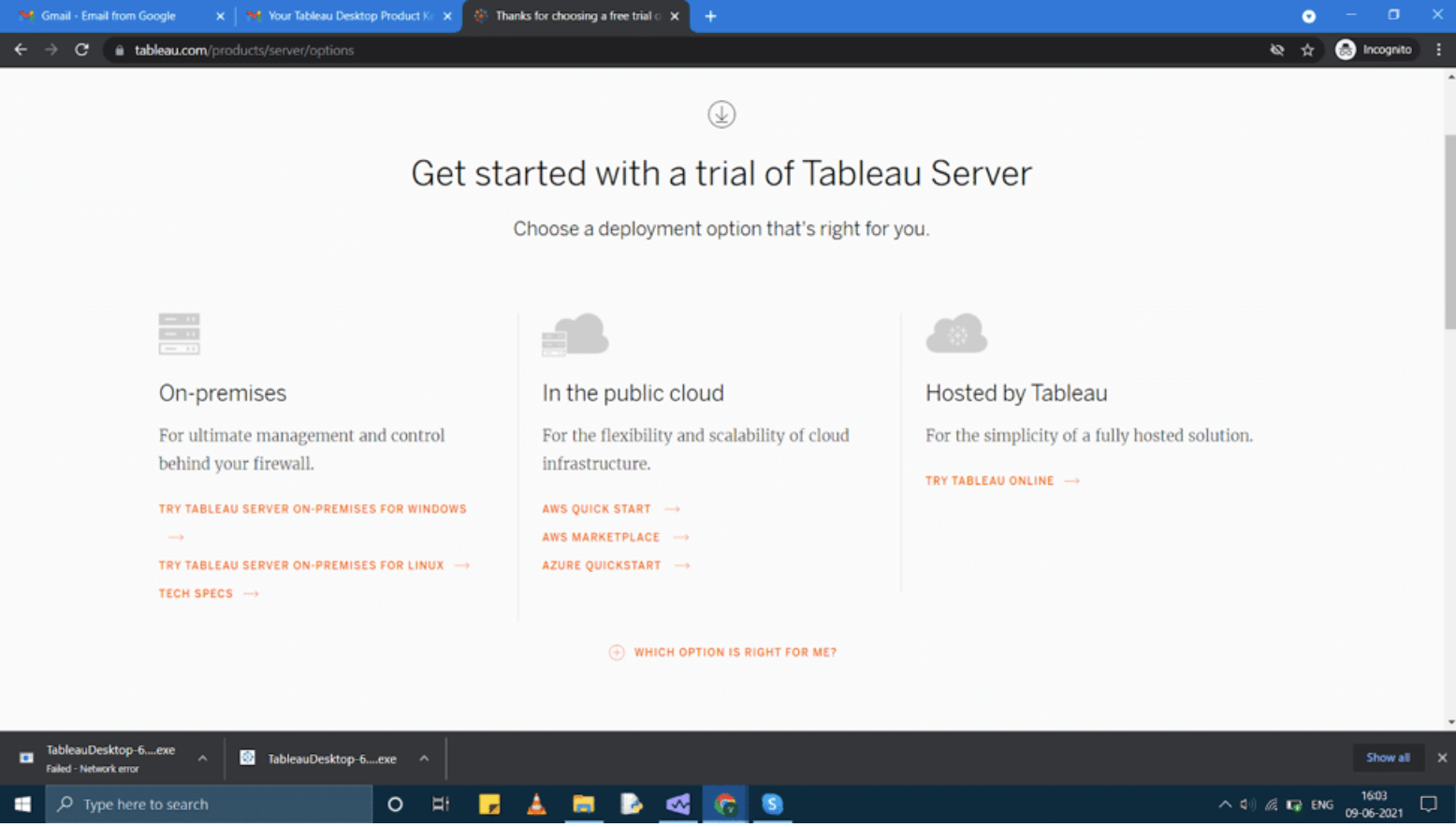 Chọn phiên bản Tableau Server phù hợp với doanh nghiệp