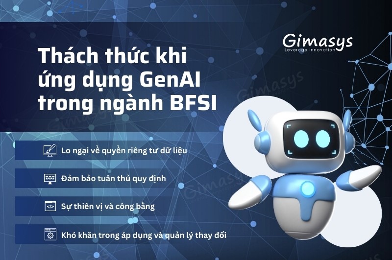 Thách thức khi ứng dụng GenAI trong ngành BFSI