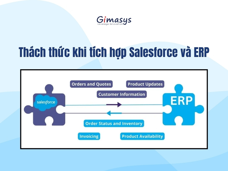 Thách thức khi tích hợp Salesforce và ERP